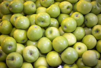 Green Apple Background.