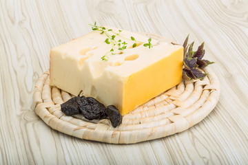 Cheese maasdam