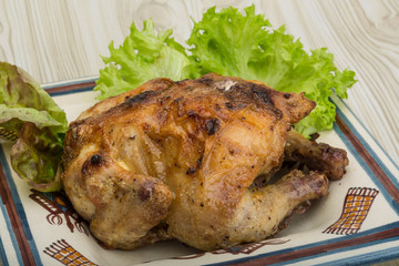Roasted chicken