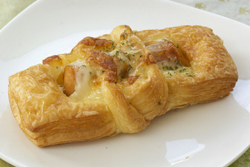 Smoke sausage Danish pastries