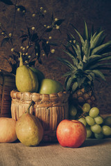 Still life with Fruits.