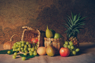 Still life with Fruits.
