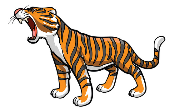 Tiger Cartoon Images – Browse 114,074 Stock Photos, Vectors, and Video |  Adobe Stock