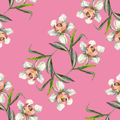 Flower seamless pattern