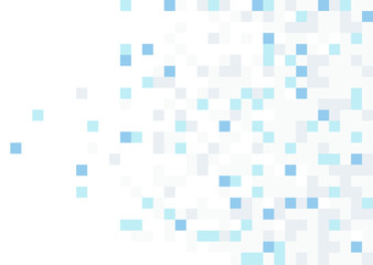 Obraz premium Abstract square pixel mosaic background