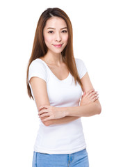 Fototapeta premium Young asian woman