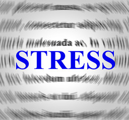 Stress Definition Indicates Explanation Pressures And Tension