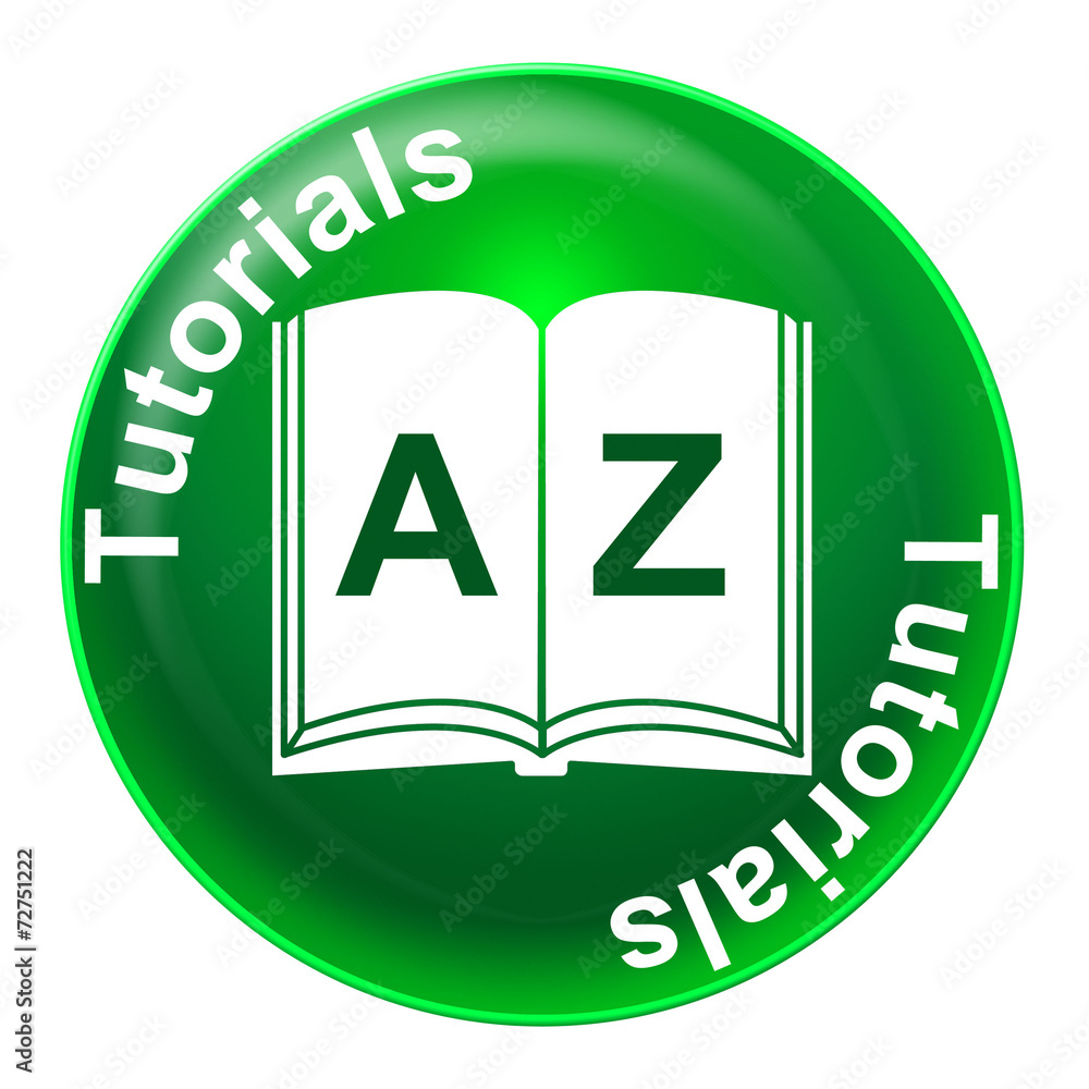 Poster tutorials badge represents tuition development and learned