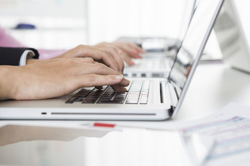 People you work with a personal computer