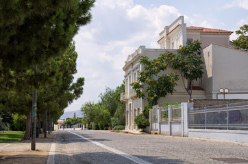 Fototapeta na wymiar Neighborhood in Athens, Greece