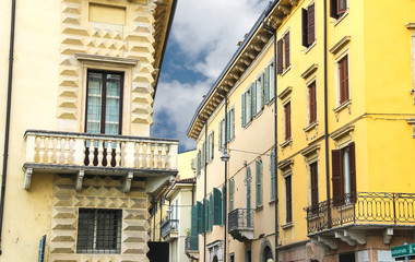 Fototapeta na wymiar Picturesque Italian home in Verona, Italy