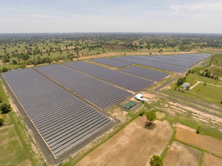 Aerial solarfarm