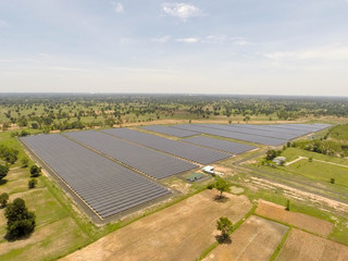 Aerial solarfarm