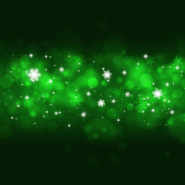 Abstract Christmas Creen Background