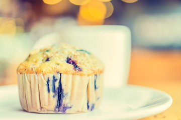 Blueberry muffin