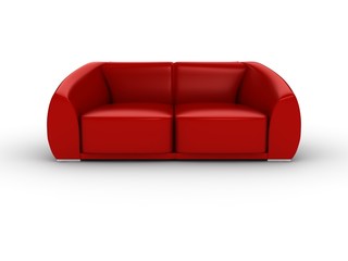 leather sofa