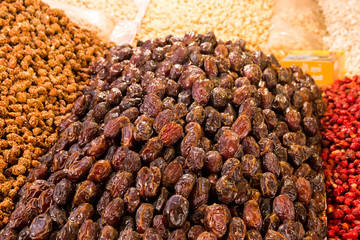 Dried fruits in Morocco