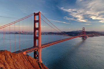 Golden Gate Bridge in San Fracisco City