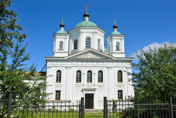 Fototapeta na wymiar Кашин. Вознесенский кафедральный собор 18 века