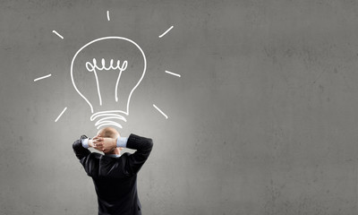 Thoughtful businessman