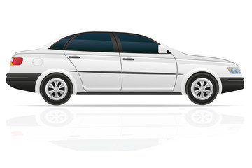 Fototapeta na wymiar car sedan vector illustration