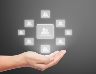 modern social buttons