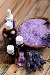 Fototapeta na wymiar Lavender aromatherapy