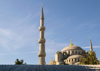 Fototapeta na wymiar Istanbul. Blue Mosque exterior view