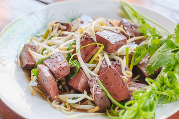 Stir fired bean sprouts with Soy Sauce