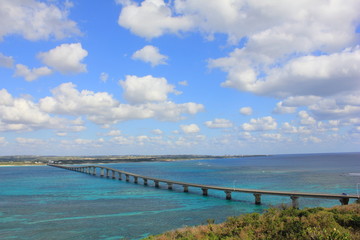 Obraz premium 宮古島 来間大橋