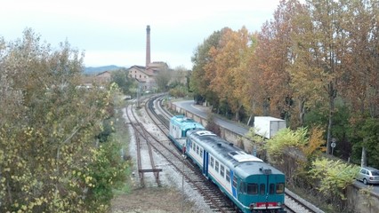 Naklejka premium Ho perso il treno