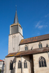 Fototapeta na wymiar Charmes, Eglise Saint-Nicolas, Vosges, France