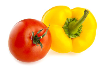 pepper and tomato