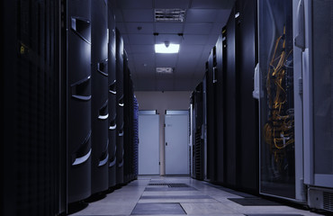 room of data center
