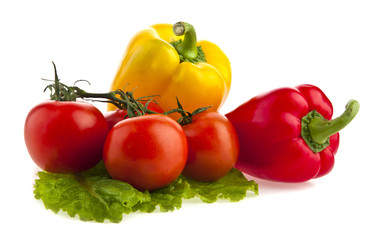 tomatoes and pepper