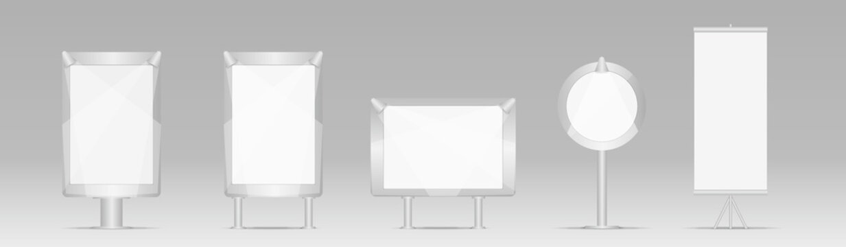 Vector Outdoor billboard advertising