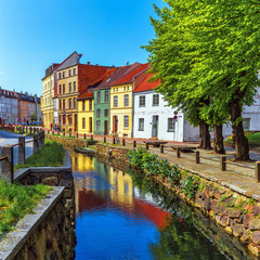 Fototapeta na wymiar Old Town of Wismar, Germany