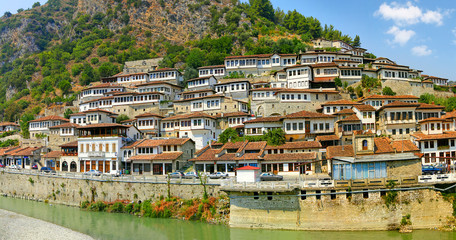Old town Berat, Albania, World Heritage Site by UNESCO