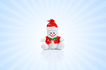 Smiling Generic Christmas Snowman Toy