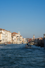 Fototapeta na wymiar View down the Grand Canal, Venice