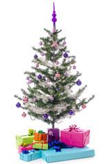 Presents under the Christmas tree
