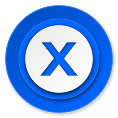 Obraz premium cancel icon