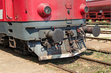 Naklejka premium old train