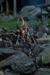 Starting fire