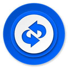 rotation icon, refresh sign