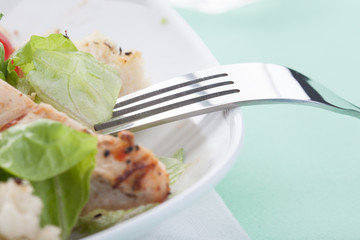 chicken caesar salad
