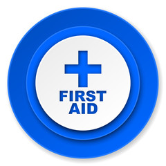 Obraz premium first aid icon