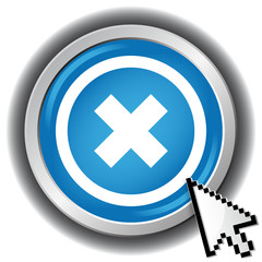 Obraz premium DELETE ICON