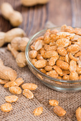 Peanuts (roasted and salted)