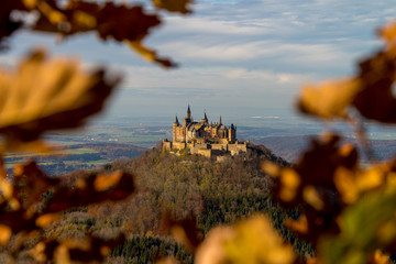 Fairy tale castle Burg Hohenzollern